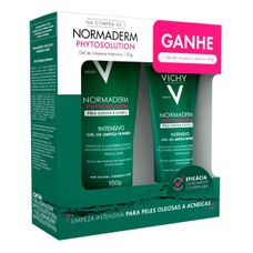 Gel de Limpeza Profunda Vichy Normaderm Phytosolution 150g+ 40g