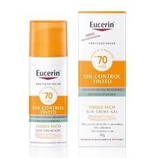 Protetor Solar Facial Eucerin Sun Oil Control Claro Fps70 50g