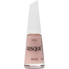 Esmalte Risqué Natural Melissa Hipoalergênico com 8ml