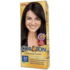Tintura Cor & Ton 3.0 Castanho Escuro 50g