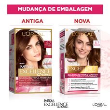 Tintura Imedia Loréal 6.7 Chocolate Puro