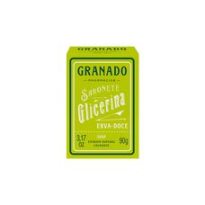 Sabonete Granado Glicerina Erva Doce 90g