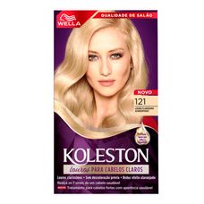 Tintura Koleston 121 Louro Claro Acinzentado