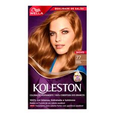 Tintura Koleston 77 Marrom Dourado