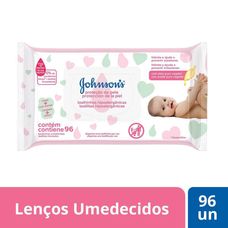 Lenço Umedecido JohnsonS & JohnsonS Baby Extra Cuidado com 96 Unidades