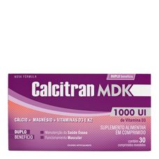 Calcitran Mdk Divcom 30 comprimidos