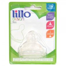 Bico Lillo Design Ortodôntico Silicone Tamanho 1 com 1 Unidade
