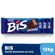 Chocolate Bis Ao Leite Lacta 126g