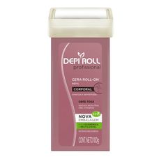 Cera Depiroll Corporal Rosa Tampa Fixa 100g Refil