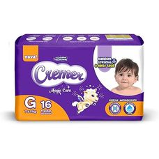 Fralda cremer Disney Baby Jumbinho Tamanho G com 16 Unidades