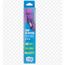 Fone de Ouvido I2go Preto