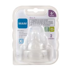 Bico de Mamadeira X Fluxo Super Rápido 6 + Meses 2 Unidades