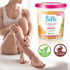 Cera Depil Bella Hirossolúvel Natural 600g