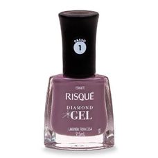 Esmalte Risque Comercial Cremoso Diamond Gel Lavanda Francesa 9.5ml
