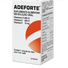 Adeforte ampola Oral com 3ml