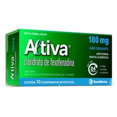 Altiva Eurofarma 180mg com 10 comprimidos