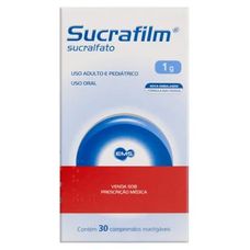Sucrafilm Ems 1g com 30 comprimidos