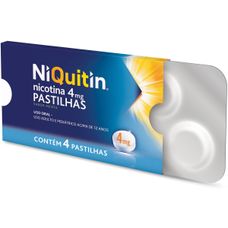 Niquitin 4mg com 36 pastilhas