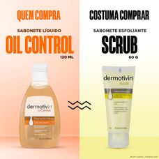 Sabonete Dermotivin Control Oleosa líquido 120ml
