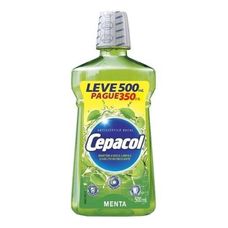 Enxaguante Bucal Cepacol Menta Leve 500 Pague 350ml