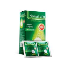 Novalgina Sanofi-Aventis 1g com 2 comprimidosefevercentes