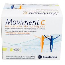 Moviment C Eurofarma com 30 Sachês 12g