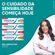 creme Dental Sensodyne Limpeza Profunda Gel 90g