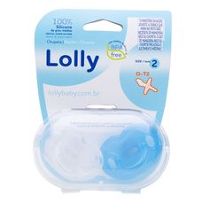 Chupeta Lolly 100% Silicone Ot2  com 2 Unidades