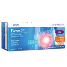 Florax Sm Sabor Uva Adulto com 5 Flaconetes de 5ml