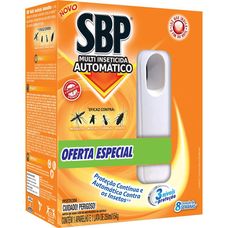 Inseticida Sbp Automático Óleo de Citronela Aparelho+ Refil 250ml