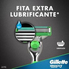 Carga Gillette Mach 3 Leve 4 Pague3 Sensitive Football