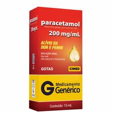 Paracetamol Greenpharma 200mg/ml solução em gotas 15ml