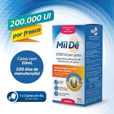Mildê Gross 1000Ui em gotas de 10ml