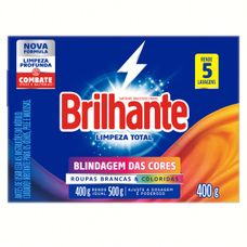 Sabão em Pó Brilhante Limpeza Total 400g