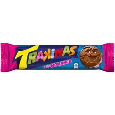 Biscoito Trakinas Recheado Sabor Morango 126g
