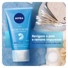 Sabonete Nivea Gel Facial Equilibrio Protetor 150ml