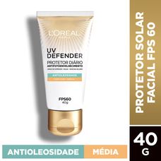 Protetor Solar Loréal Uv Defender Média Fps 60 40g