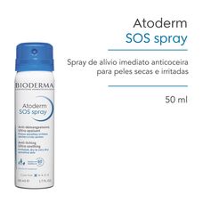Atoderm Bioderma Sos Spray Calmante Anticoceira 50ml