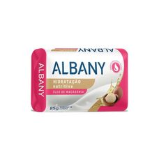 Sabonete Albany Feminino Rosa Hidratante Nutritiva 85g