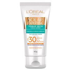 Protetor Solar Loréal Facial Toque Seco Fps 30 40g