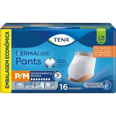 Roupa Íntima Tena Pants Ultra Dermacare P/M com 16 Unidades