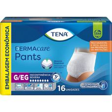 Roupa Intima Tena Pants Ultra Dermacare G/Eg com 16 Unidades