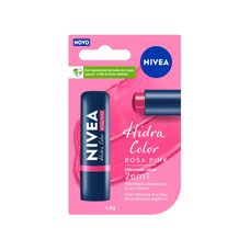 Protetor Labial Nivea Hidra Color Rosa 4,8g