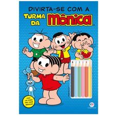 Livro Turma Da Monica Divirta-se Com A Turma Da Monica