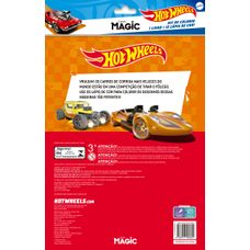 Livro Hot Wheels Kit Lapis De Cor Magic Kids