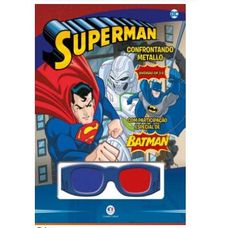 Livro Super Homem Confrontando Metallo