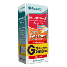 Paracetamol Germed 100mg/ml suspensão Oral 15ml