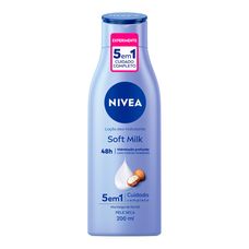 loção Hidratante Nivea Body Soft Milk Pele Seca 200ml