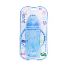 Mamadeira Kuka Aquarela Big Bico Reto Azul 330ml