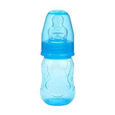 Mamadeira Kuka Natural Bico Reto Azul 70ml